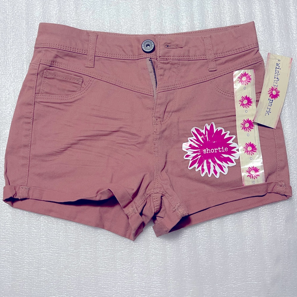 Wishful park Pink Sand Ladies Shorts Size 0, NWT
